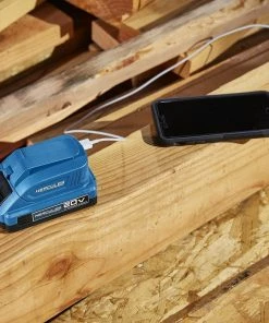 Promo 🌟 HERCULES 20V Lithium-Ion USB Power Source Battery Adapter – Tool Only 🔥 -Hercules Store 56222 W10