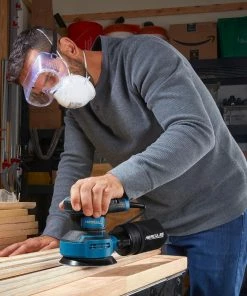 Brand new 💯 HERCULES 3 Amp 5 in. Random Orbital Palm Sander with Soft Start ⌛ -Hercules Store 56458 W8