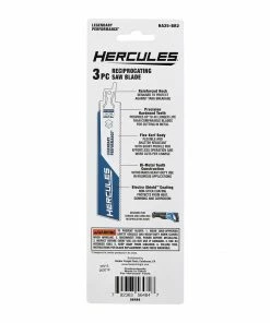 Flash Sale 🧨 HERCULES 6 in. 14 TPI Bi-Metal Reciprocating Saw Blades, 3 Pk. 🔔 -Hercules Store 56484 W5