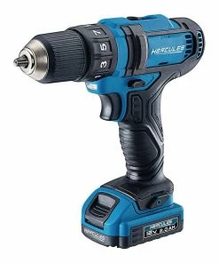 Best Sale 😉 HERCULES 12V Cordless 3/8 in. Compact Drill/Driver - Tool Only 🛒 -Hercules Store 56563 W4