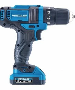 Best Sale 😉 HERCULES 12V Cordless 3/8 in. Compact Drill/Driver - Tool Only 🛒 -Hercules Store 56563 W5
