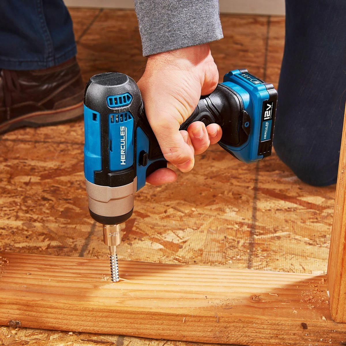 Best deal ⌛ HERCULES 12V Cordless 3/8 in. Compact Impact 🔧 Wrench, Blue - Tool Only 🛒 12 Best deal ⌛ HERCULES 12V Cordless 3/8 in. Compact Impact 🔧 Wrench, Blue - Tool Only 🛒 - Image 10