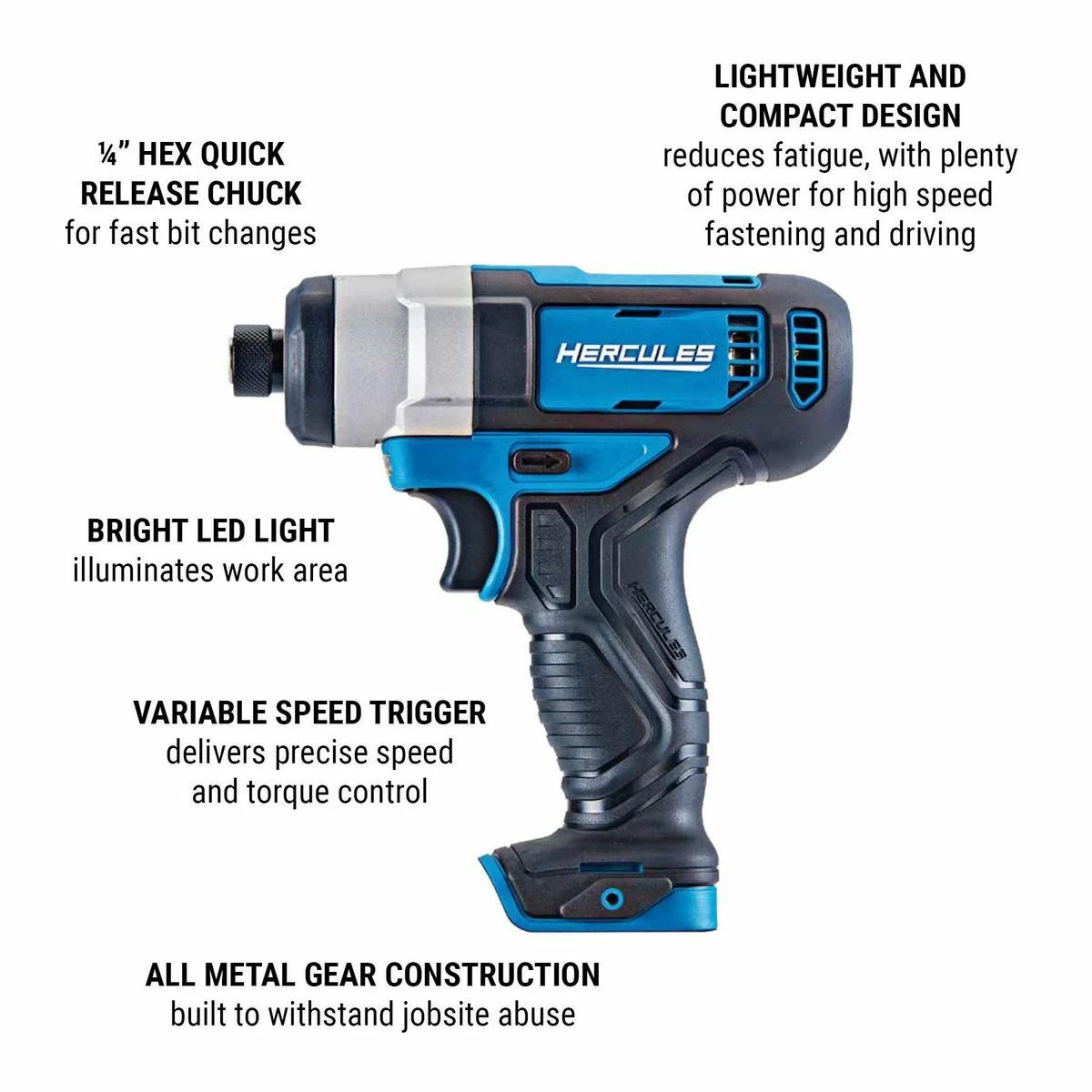 Best reviews of 🎉 HERCULES 12V Cordless 1/4 in. Hex Compact Impact Driver - Tool Only 🎉 7 Best reviews of 🎉 HERCULES 12V Cordless 1/4 in. Hex Compact Impact Driver - Tool Only 🎉 - Image 5