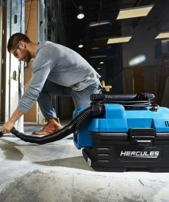 Buy 👍 HERCULES 20V/120V Dual Power 2 Gallon Wet/Dry Portable Vacuum - Tool Only ⌛ -Hercules Store 56789 W11