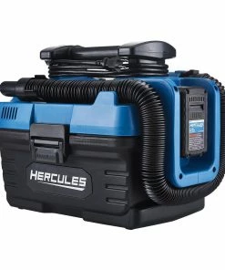 Buy 👍 HERCULES 20V/120V Dual Power 2 Gallon Wet/Dry Portable Vacuum - Tool Only ⌛ -Hercules Store 56789 W5
