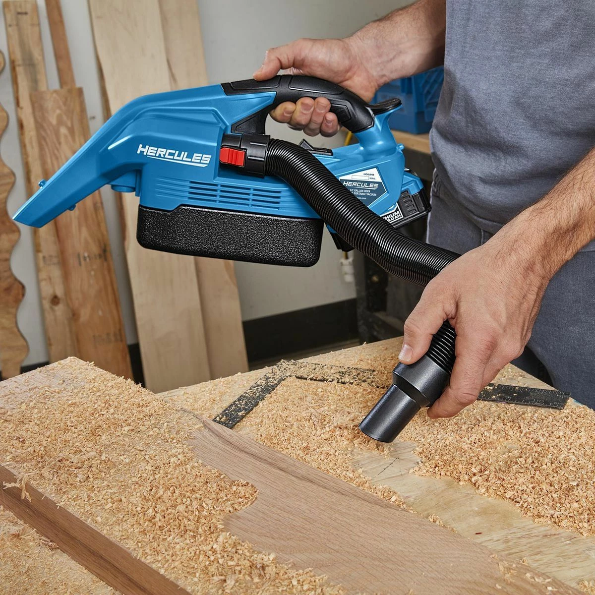 Cheap 🌟 HERCULES 20V Cordless 1/2 Gallon Wet Dry Portable Vacuum - Tool Only 👏 14 Cheap 🌟 HERCULES 20V Cordless 1/2 Gallon Wet Dry Portable Vacuum - Tool Only 👏 - Image 12