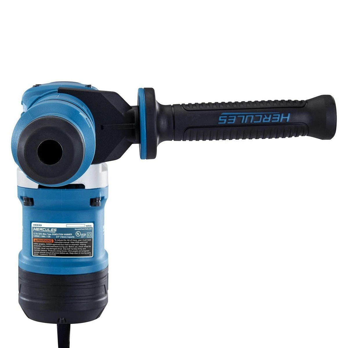 Outlet ⌛ HERCULES 10 Amp 12 lb. SDS Max-Type Demolition 🔨 Hammer with Maximum Vibration Control 😉 9 Outlet ⌛ HERCULES 10 Amp 12 lb. SDS Max-Type Demolition 🔨 Hammer with Maximum Vibration Control 😉 - Image 7