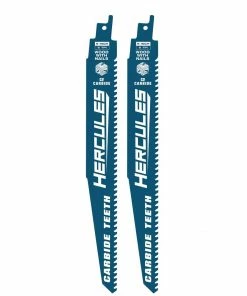 Cheapest 🤩 HERCULES 9 in. Carbide Reciprocating Saw Blades, 2 Pk. 🛒