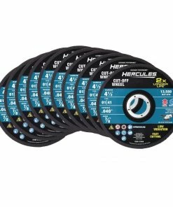 Best reviews of ๐ HERCULES 4-1/2 in. x .040 in. x 7/8 in. Type 01/41 Metal Cut-off Wheel 10 Pk. ๐ฅฐ