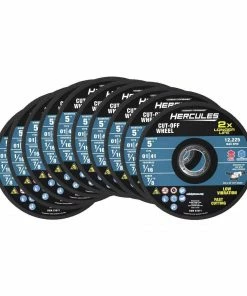 Best reviews of โค๏ธ HERCULES 5 in. x 1/16 in. x 7/8 in. Type 01/41 Metal Cut-off Wheel 10 Pk. ๐
