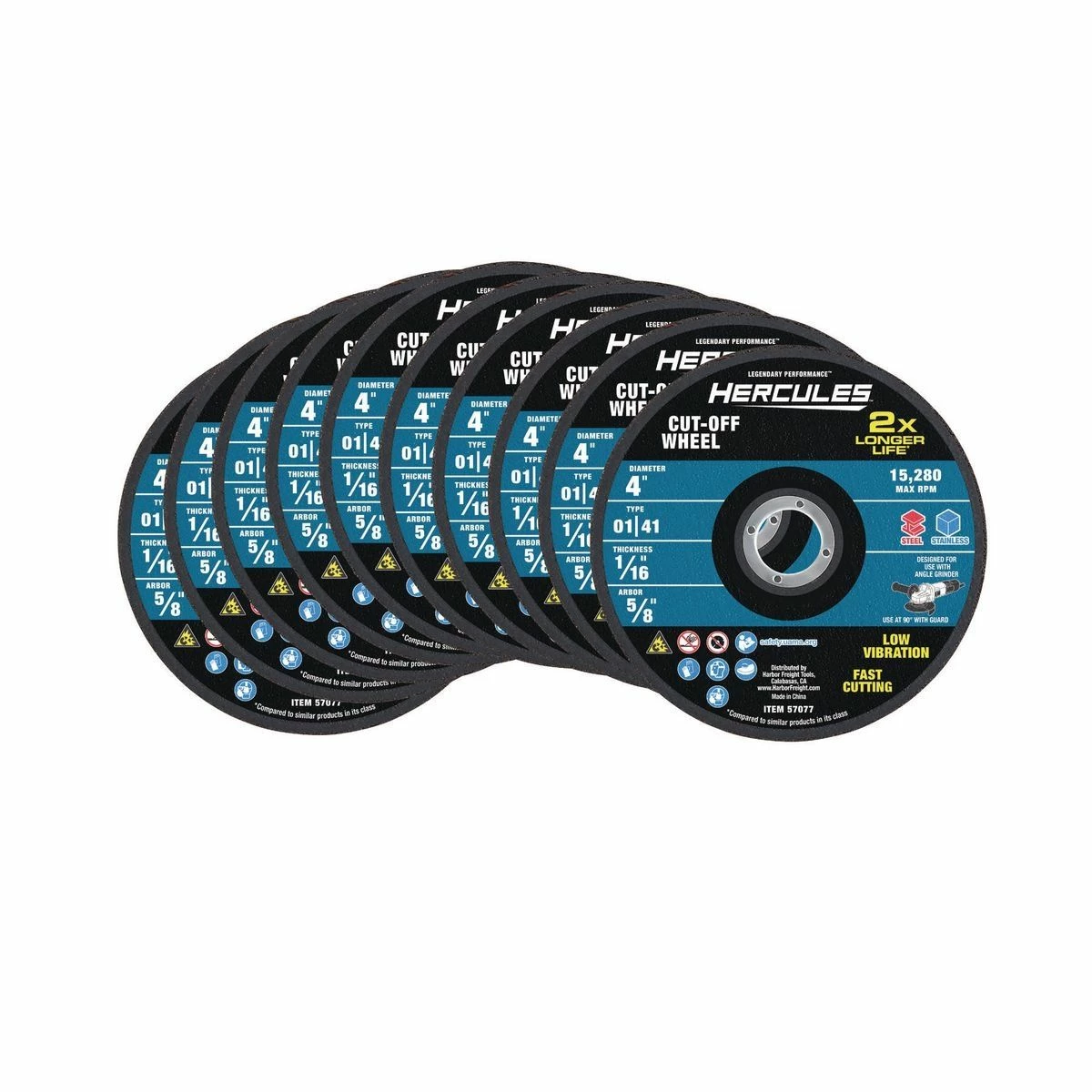 Best Pirce π HERCULES 4 in. x 1/16 in. x 5/8 in. Type 01/41 Metal Cut-off Wheel 10 Pk. β 3 Best Pirce π HERCULES 4 in. x 1/16 in. x 5/8 in. Type 01/41 Metal Cut-off Wheel 10 Pk. β