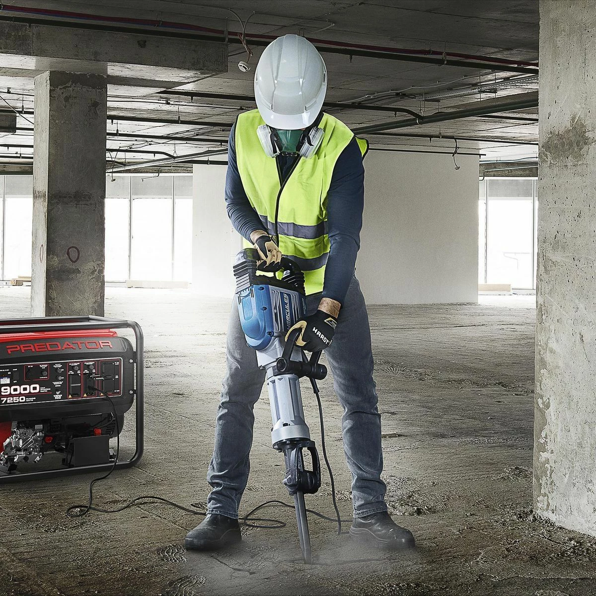 New 🥰 HERCULES 15 Amp 42 lb. 1-1/8 in. Hex Lower Wall Breaker 🔨 Hammer with Maximum Vibration Control 😀 9 New 🥰 HERCULES 15 Amp 42 lb. 1-1/8 in. Hex Lower Wall Breaker 🔨 Hammer with Maximum Vibration Control 😀 - Image 8