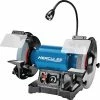 Best Pirce ๐ฅฐ HERCULES 8 in. Variable Speed Bench Grinder with LED Worklight ๐ 2 Best Pirce ๐ฅฐ HERCULES 8 in. Variable Speed Bench Grinder with LED Worklight ๐ -Hercules Store 57285 I