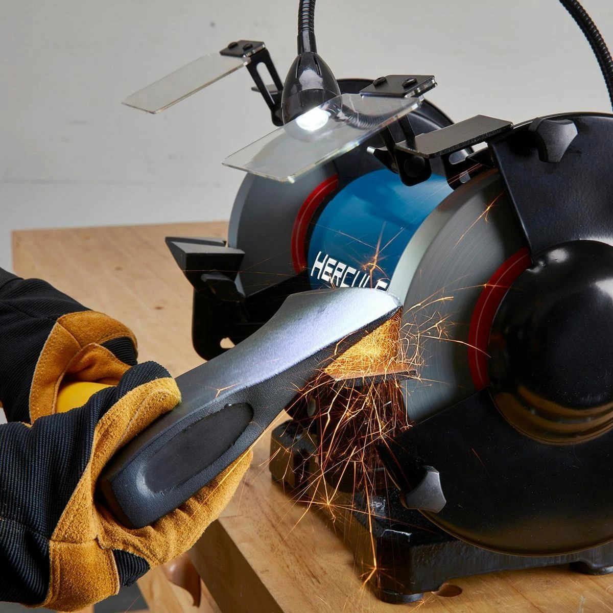 Best Pirce ๐ฅฐ HERCULES 8 in. Variable Speed Bench Grinder with LED Worklight ๐ 13 Best Pirce ๐ฅฐ HERCULES 8 in. Variable Speed Bench Grinder with LED Worklight ๐ - Image 11