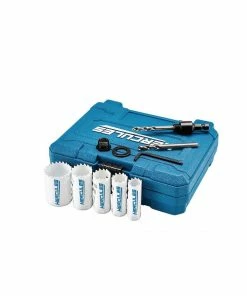 Hot Sale 💯 HERCULES 3/4 in. - 1-1/2 in. Bi-Metal Hole Saw Set, 9 Pc. 🧨