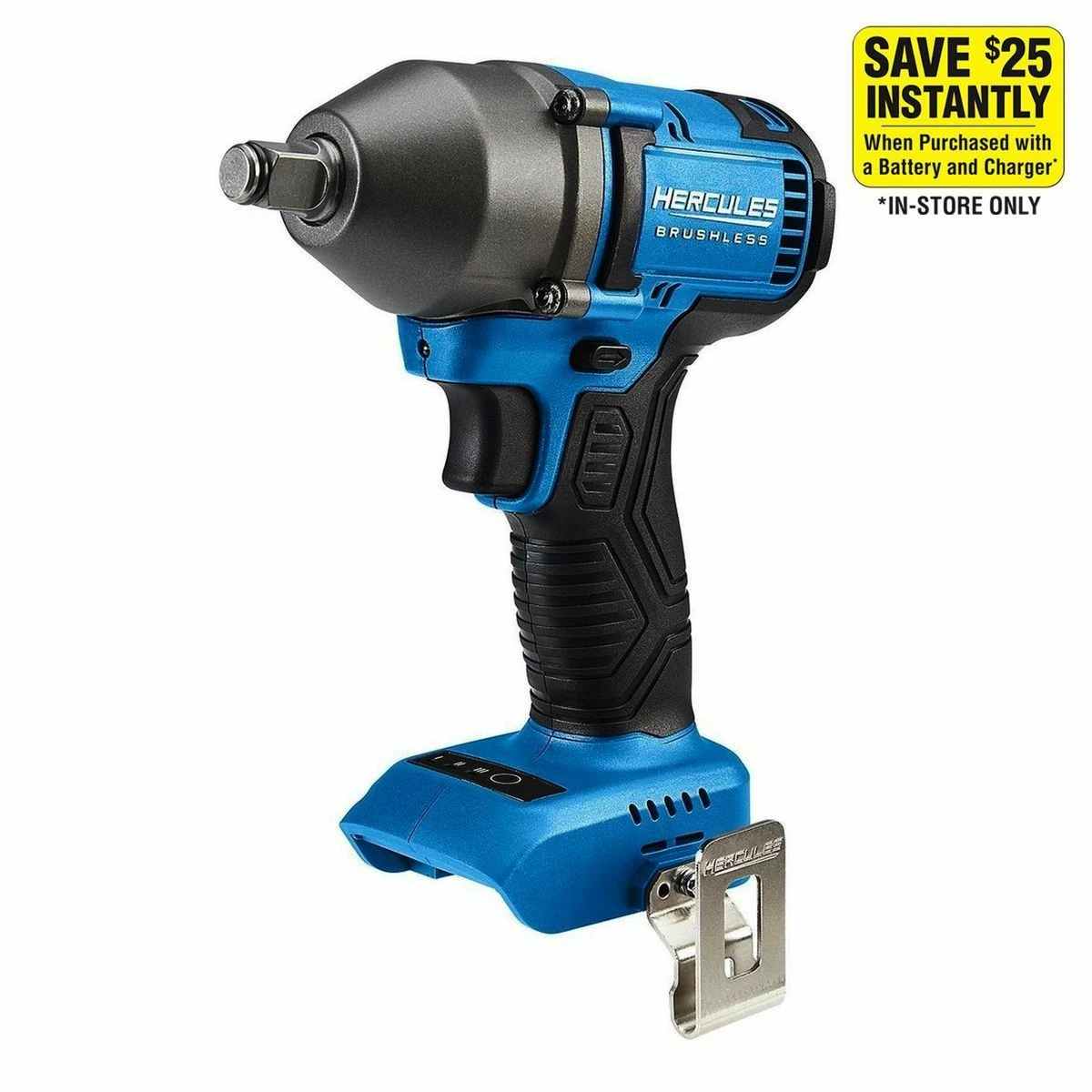 Flash Sale 😀 HERCULES 20V Brushless Cordless 1/2 in. Compact 3-Speed Impact 🔧 Wrench – Tool Only 🔥 3 Flash Sale 😀 HERCULES 20V Brushless Cordless 1/2 in. Compact 3-Speed Impact 🔧 Wrench – Tool Only 🔥