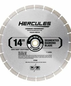 Top 10 🥰 HERCULES 14 in. Segmented Diamond Blade 😀