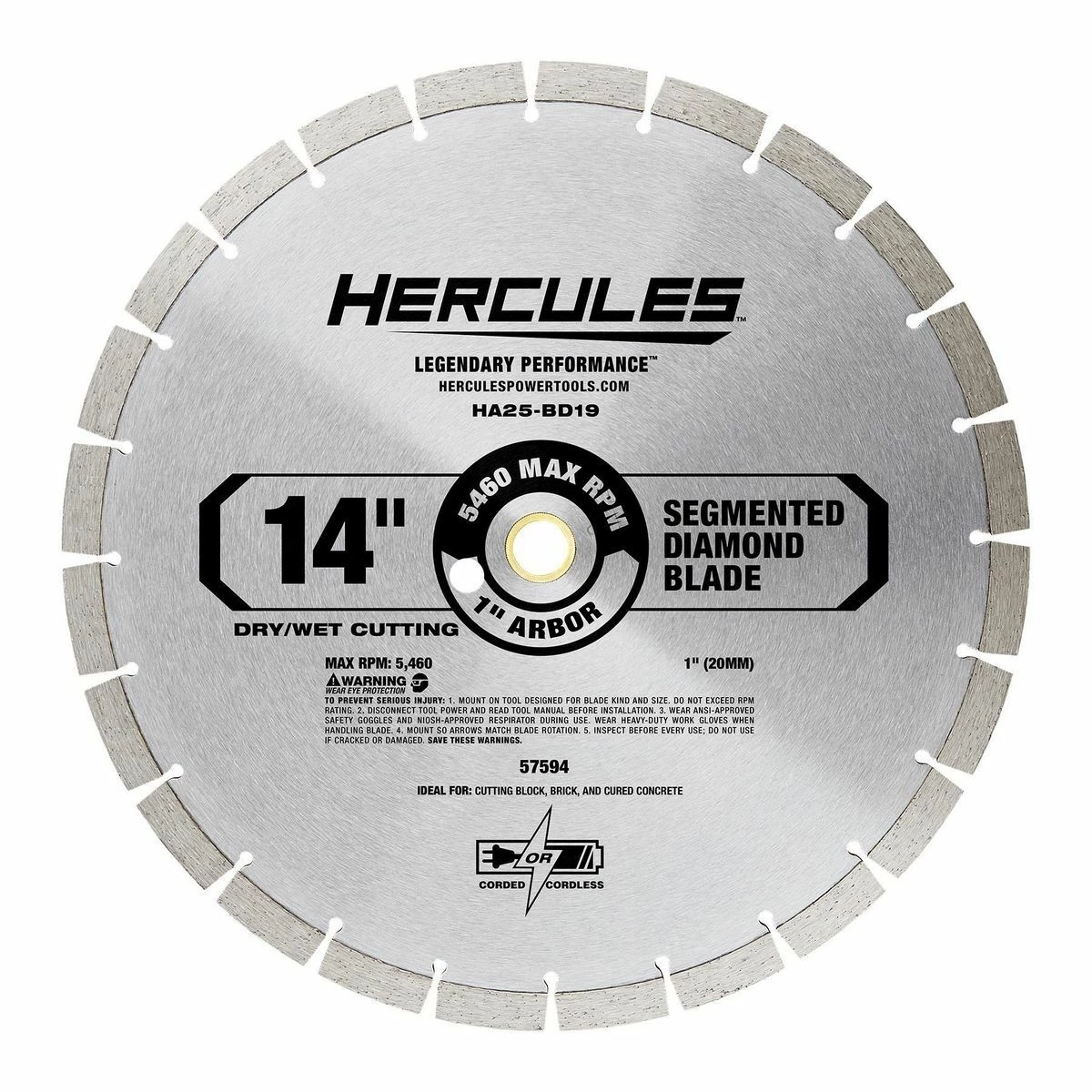 Top 10 π₯° HERCULES 14 in. Segmented Diamond Blade π 4 Top 10 π₯° HERCULES 14 in. Segmented Diamond Blade π - Image 2