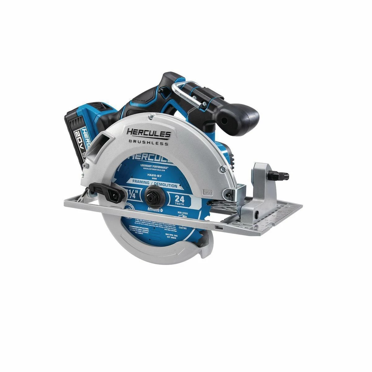 New 🌟 HERCULES 20V Brushless Cordless 7-1/4 in. Circular Saw - Tool Only 😍 3 New 🌟 HERCULES 20V Brushless Cordless 7-1/4 in. Circular Saw - Tool Only 😍