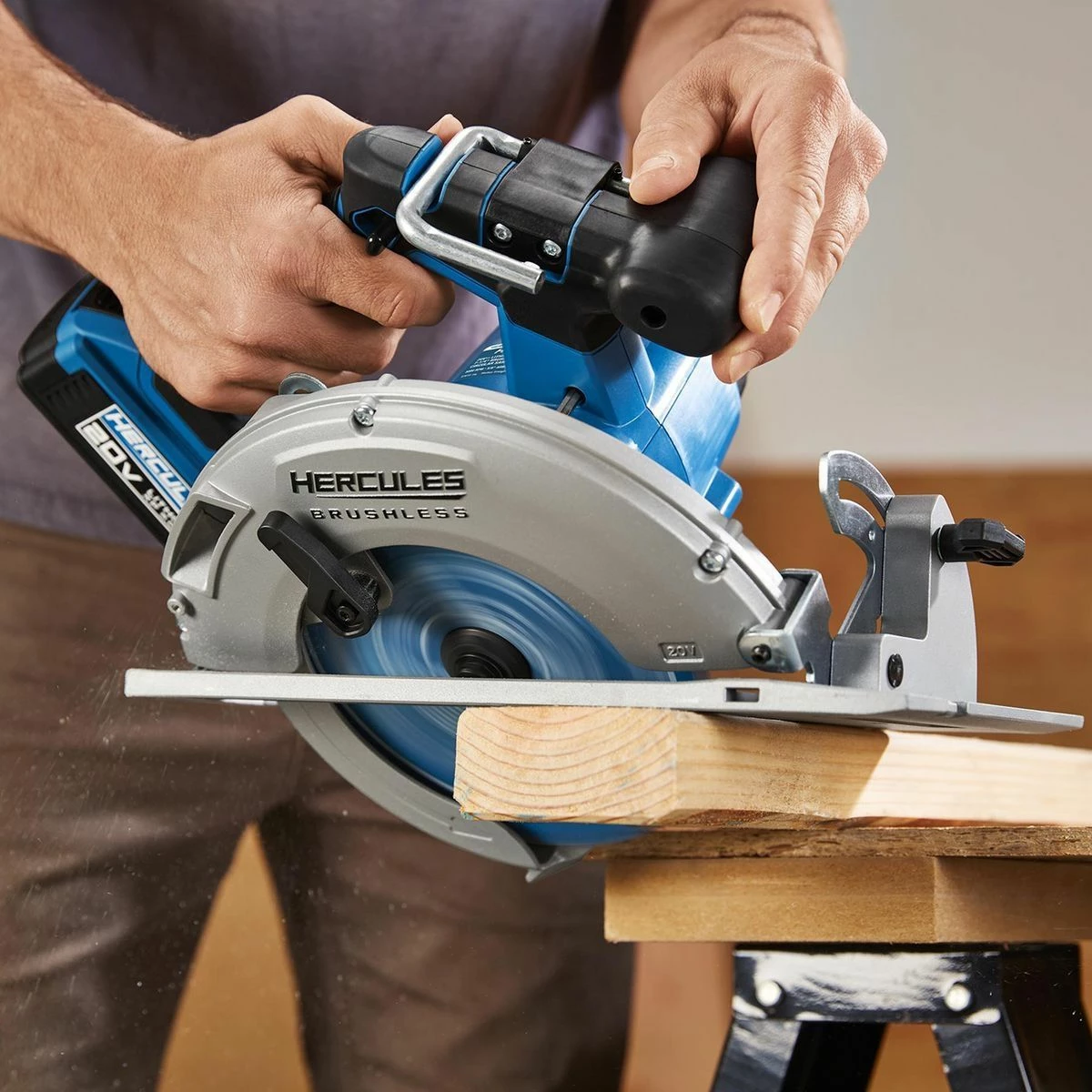 New 🌟 HERCULES 20V Brushless Cordless 7-1/4 in. Circular Saw - Tool Only 😍 15 New 🌟 HERCULES 20V Brushless Cordless 7-1/4 in. Circular Saw - Tool Only 😍 - Image 13