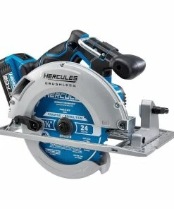 New 🌟 HERCULES 20V Brushless Cordless 7-1/4 in. Circular Saw - Tool Only 😍 21 New 🌟 HERCULES 20V Brushless Cordless 7-1/4 in. Circular Saw - Tool Only 😍 -Hercules Store 57612 W5
