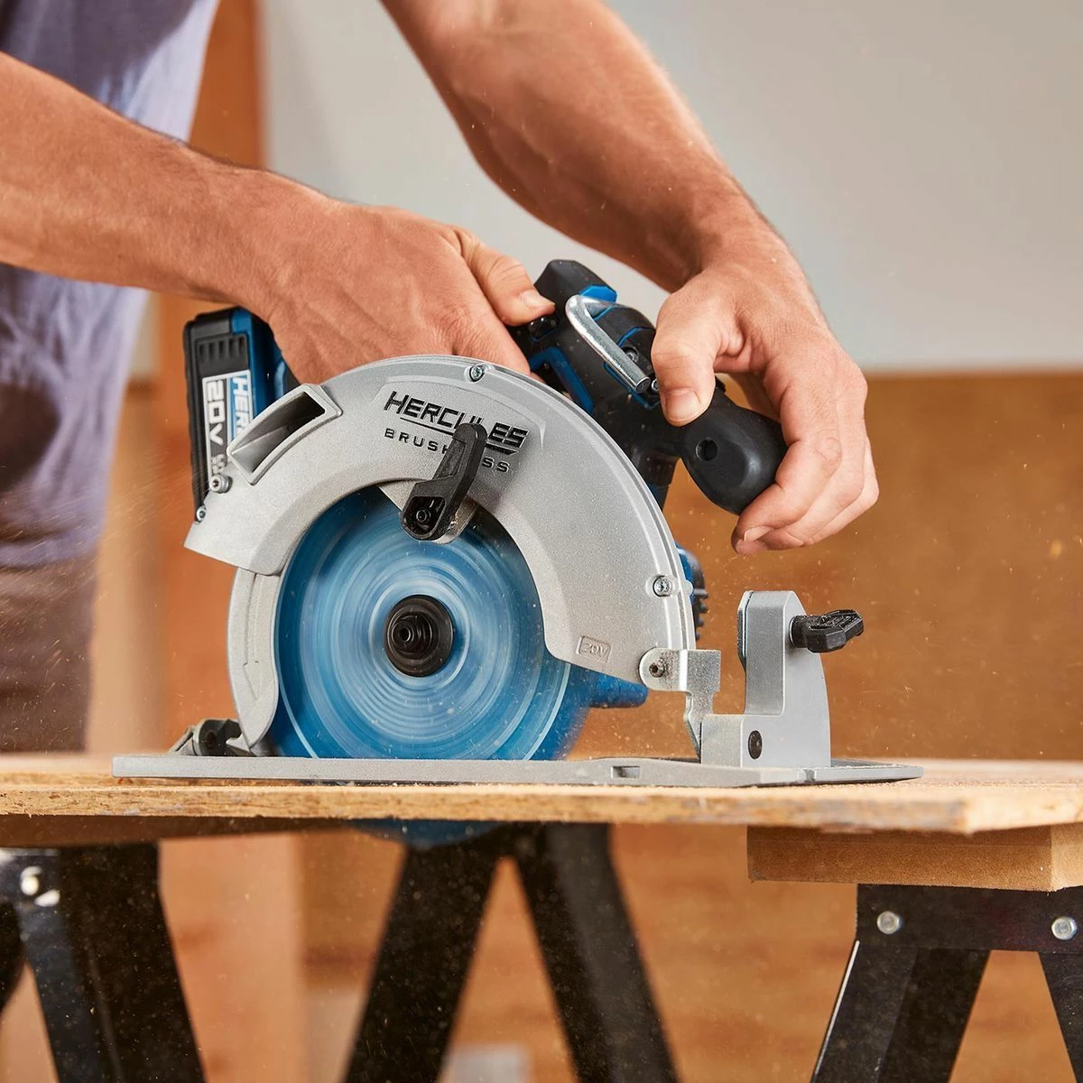 New 🌟 HERCULES 20V Brushless Cordless 7-1/4 in. Circular Saw - Tool Only 😍 13 New 🌟 HERCULES 20V Brushless Cordless 7-1/4 in. Circular Saw - Tool Only 😍 - Image 11
