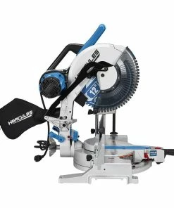 Outlet 💯 HERCULES 12 in. Dual-Bevel Compound Miter Saw with Precision LED Shadow Guide ✨ -Hercules Store 57675 W4
