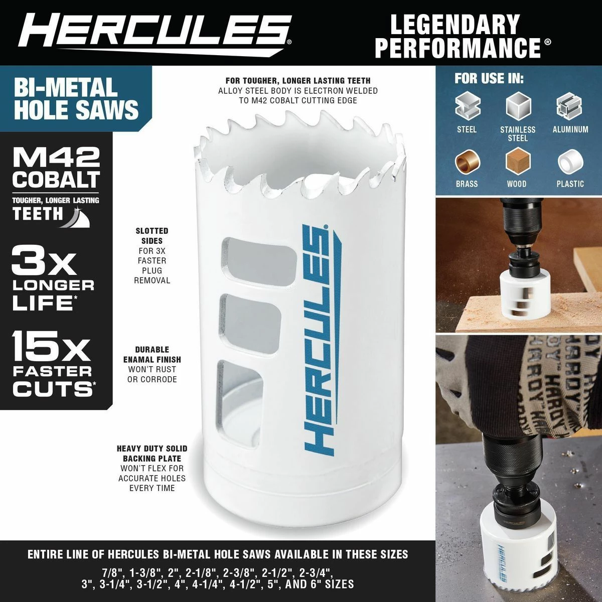 Buy ✔️ HERCULES 3-1/4 in. Bi-Metal Hole Saw 😍 5 Buy ✔️ HERCULES 3-1/4 in. Bi-Metal Hole Saw 😍 - Image 3