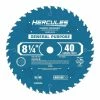 Best Pirce 🥰 HERCULES 8-1/4 in., 40T General Purpose Table Saw Blade 👏 -Hercules Store 57976 I