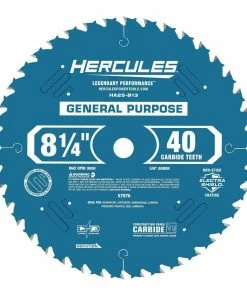 Best Pirce ๐ฅฐ HERCULES 8-1/4 in., 40T General Purpose Table Saw Blade ๐