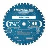 Budget 😀 HERCULES 7-1/4 in., 40T Decking Circular Saw Blade ✔️ -Hercules Store 57977 I