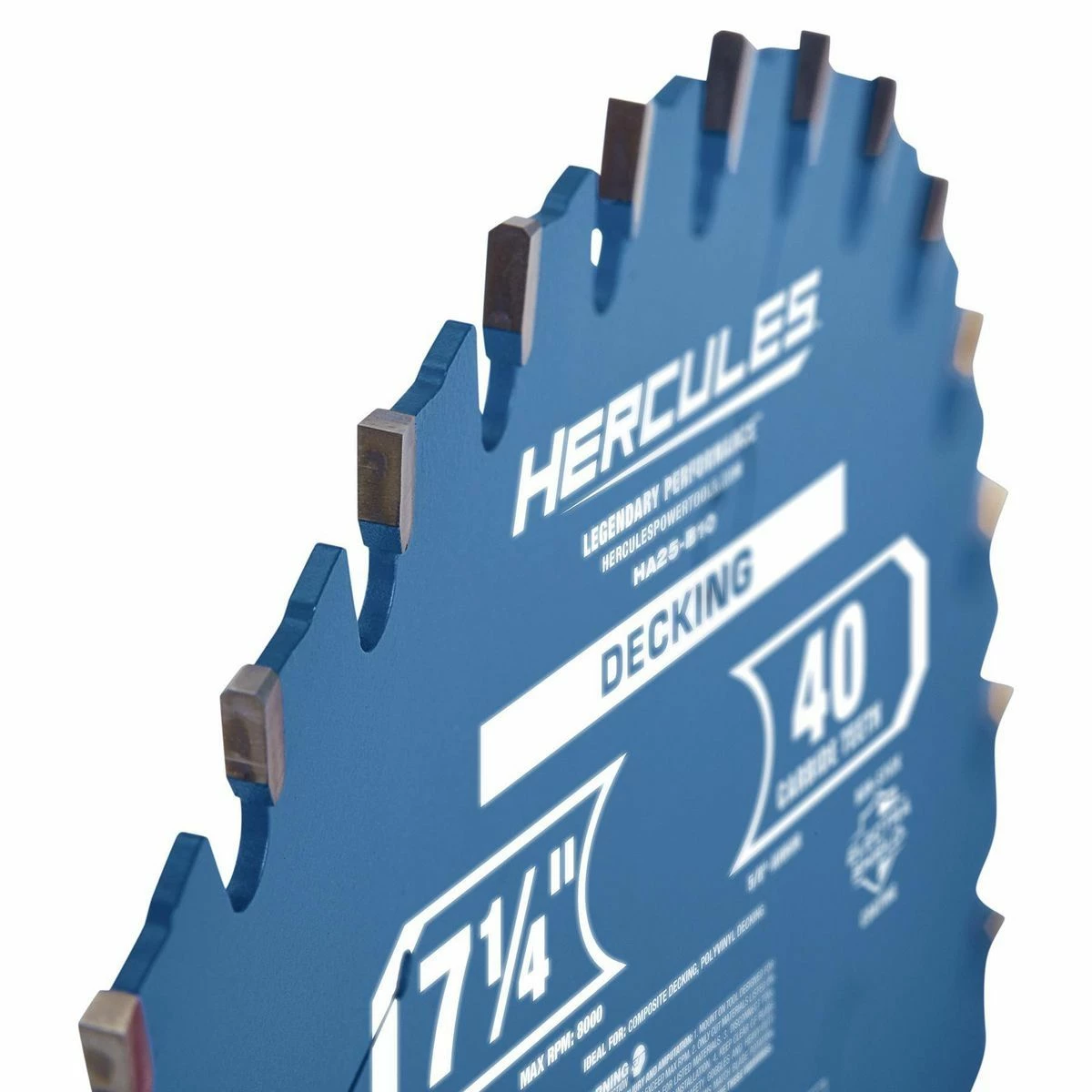 Budget 😀 HERCULES 7-1/4 in., 40T Decking Circular Saw Blade ✔️ 5 Budget 😀 HERCULES 7-1/4 in., 40T Decking Circular Saw Blade ✔️ - Image 3