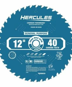 Coupon 🛒 HERCULES 12 in. , 40T General Purpose Miter Saw Blade 🤩