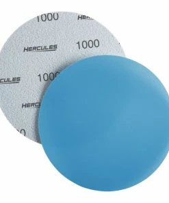 Discount 🔔 HERCULES 6 in. 1000 Grit Hook and Loop Film Sanding Disc, 5 Pk. 🤩 -Hercules Store 58216 W5