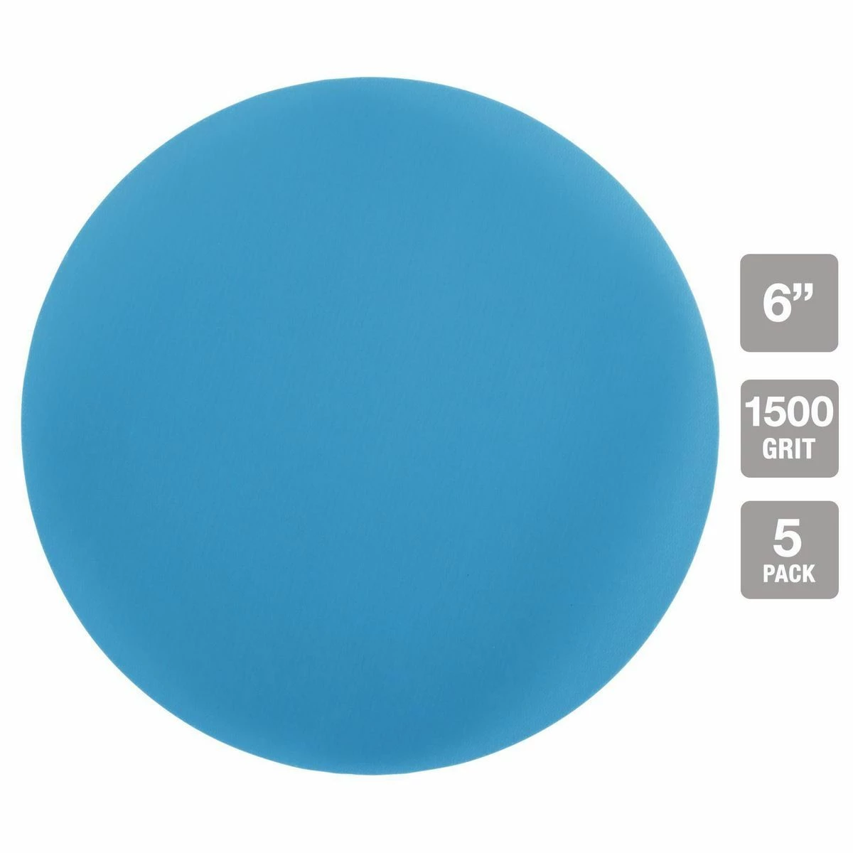 Buy 😉 HERCULES 6 in. 1500 Grit Hook and Loop Film Sanding Disc, 5 Pk. ✨ 5 Buy 😉 HERCULES 6 in. 1500 Grit Hook and Loop Film Sanding Disc, 5 Pk. ✨ - Image 3