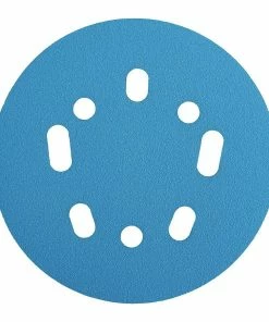 Best Pirce 🎁 HERCULES 5 in. 180 Grit Hook and Loop Universal Pattern Sanding Disc, 5 Pk. ⭐ -Hercules Store 58406 W3