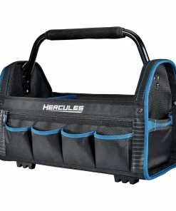Hot Sale ๐ HERCULES 20 in. Tool Tote with 21 Pockets ๐งจ