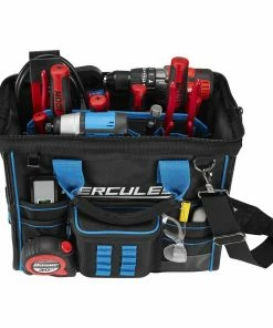 New ✨ HERCULES 16 in. Large Mouth Tool Bag 😉 -Hercules Store 58572 W15