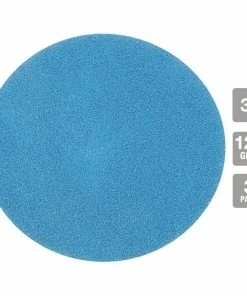 Hot Sale ✨ HERCULES 3 in. 120 Grit Twist-Lock Sanding Discs Type TR/III with Ceramic Alumina Grain, 3 Pk. 🥰 -Hercules Store 58631 W21
