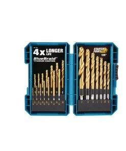 Flash Sale ๐ HERCULES Hercules Titanium Drill Bit Set, 21 Piece ๐