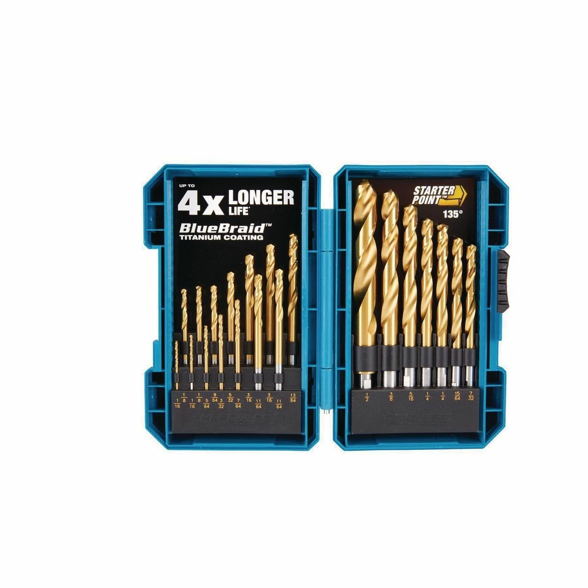 Flash Sale 😍 HERCULES Hercules Titanium Drill Bit Set, 21 Piece 🌟 3 Flash Sale 😍 HERCULES Hercules Titanium Drill Bit Set, 21 Piece 🌟