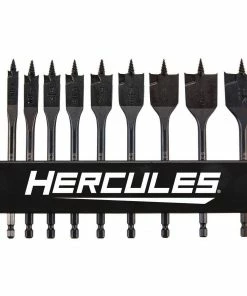 Wholesale 💯 HERCULES Spade Bit Set, 10 Piece 😀