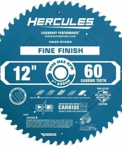 Best Pirce ๐ HERCULES 12 in. , 60T Fine Finish Miter Saw Blade ๐ฏ