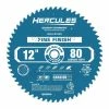 Coupon 😀 HERCULES 12 in., 80T Fine Finish Miter Saw Blade 🔥 -Hercules Store 63802 I