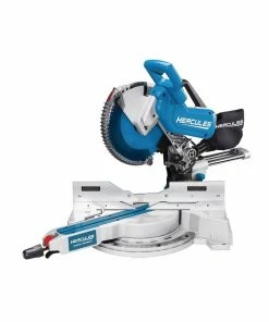 New ✨ HERCULES 12 in. Dual-Bevel Sliding Compound Miter Saw with Precision LED Shadow Guide 🌟 -Hercules Store 63978 W4