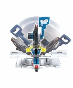 New ✨ HERCULES 12 in. Dual-Bevel Sliding Compound Miter Saw with Precision LED Shadow Guide 🌟 -Hercules Store 63978 W7