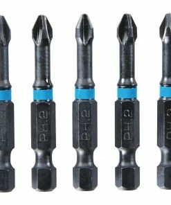 Coupon 🔥 HERCULES Impact Rated #2 Phillips 2 in. Insert Bits, 5 Piece 🎁