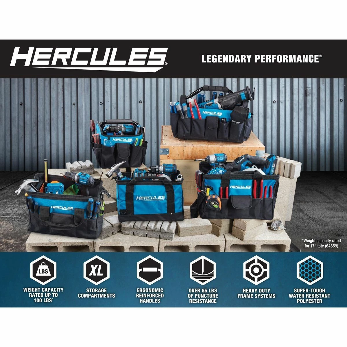 Hot Sale ๐ HERCULES 10 in. Tool Tote with 22 Pockets ๐ฅฐ 6 Hot Sale ๐ HERCULES 10 in. Tool Tote with 22 Pockets ๐ฅฐ - Image 4
