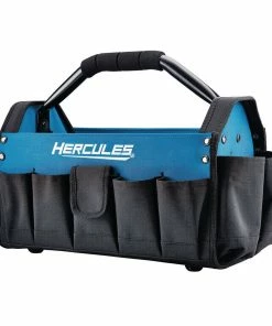 Discount ๐ฅ HERCULES 17 in. Tool Tote with 19 Pockets ๐