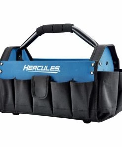 Discount 🔥 HERCULES 17 in. Tool Tote with 19 Pockets 🎁 -Hercules Store 64659 W3